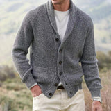 Vest V-hals i ull Vintage Jacob™