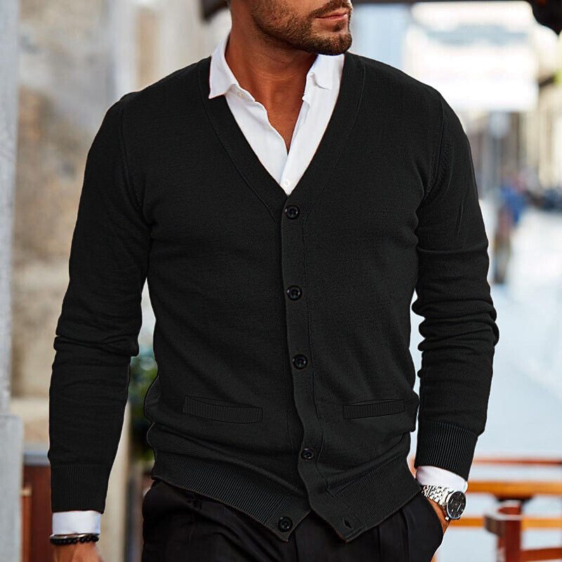 Stefan™ Behagelig cardigan for menn