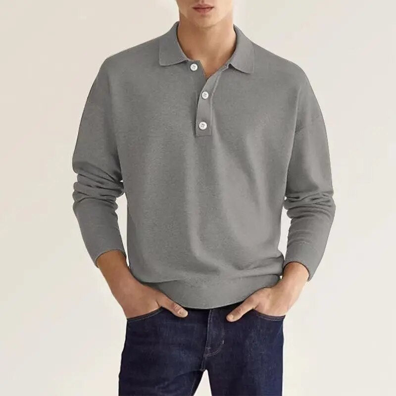 Elias – Poloshirt - lange ermer
