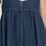 Karen – Maxikjole i denim Vintage myk og vasket