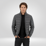 Vest strikket for herre – myk cardigan med klassisk design