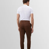Joakim – T-skjorte hvit klassisk slim fit for herre