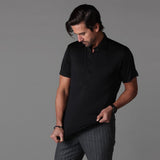 Jakob – Poloskjorte med korte ermer i slim fit og performance elegant