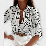 Filippa – Bluse med klassisk krage