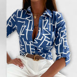 Filippa – Bluse med klassisk krage