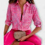 Filippa – Bluse med klassisk krage