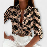 Filippa – Bluse med klassisk krage