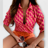 Filippa – Bluse med klassisk krage